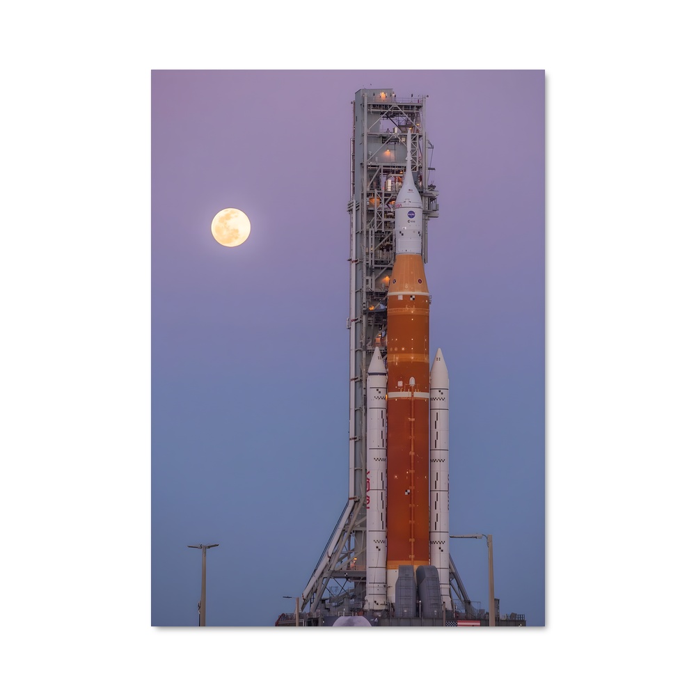 Poster exceptionnel du programme Artemis – affiche Missions spatiales